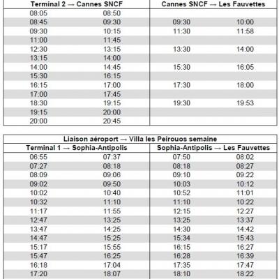 horaires bus